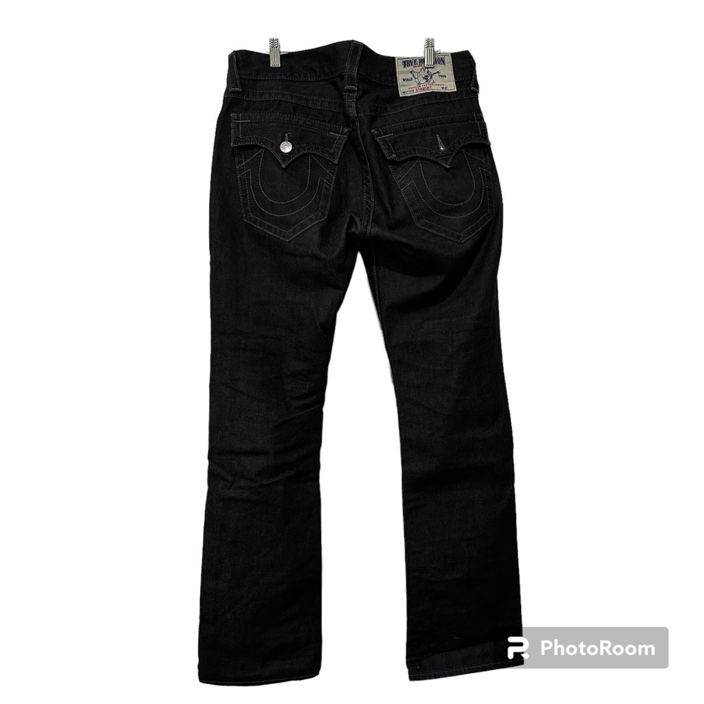 True Religion Men's Straight Leg with Flaps Jeans - Picture 6 of 6